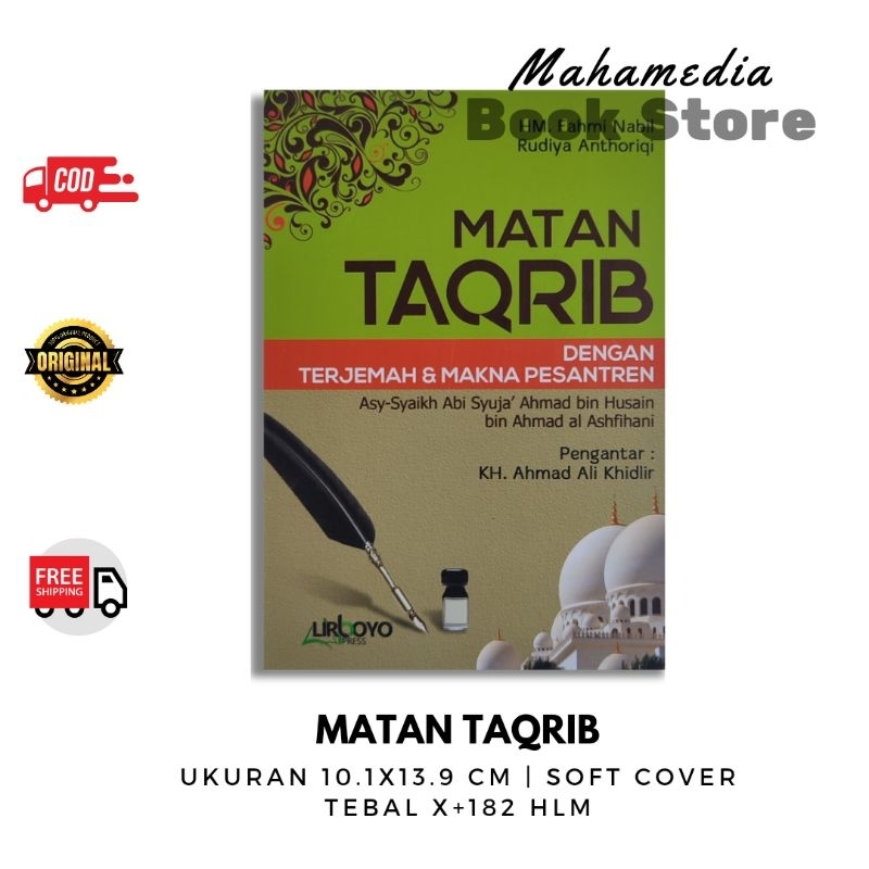 Jual Cod Matan Taqrib Dengan Terjemah Dan Makna Pesantren Original