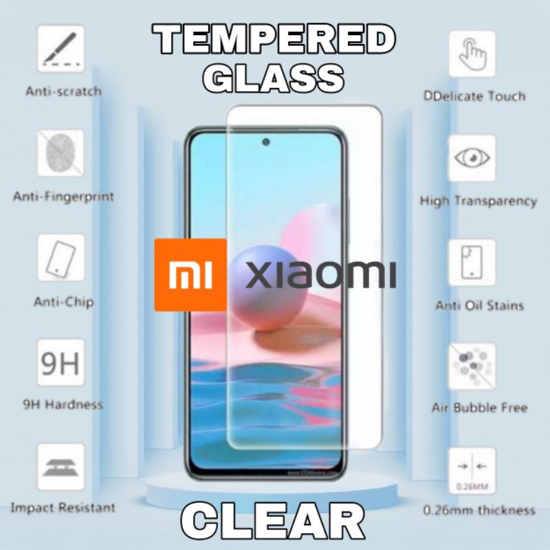 Jual REDMI Tg / Pelindung Layar / Anti Gores Bening / Tempered Glass ...