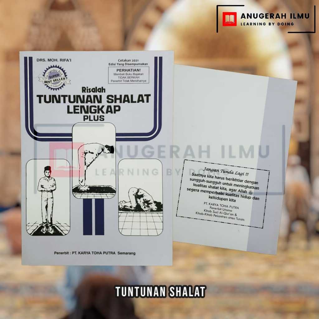 Jual Risalah Tuntunan Shalat / Sholat Lengkap Karya Toha Putra / Salat ...