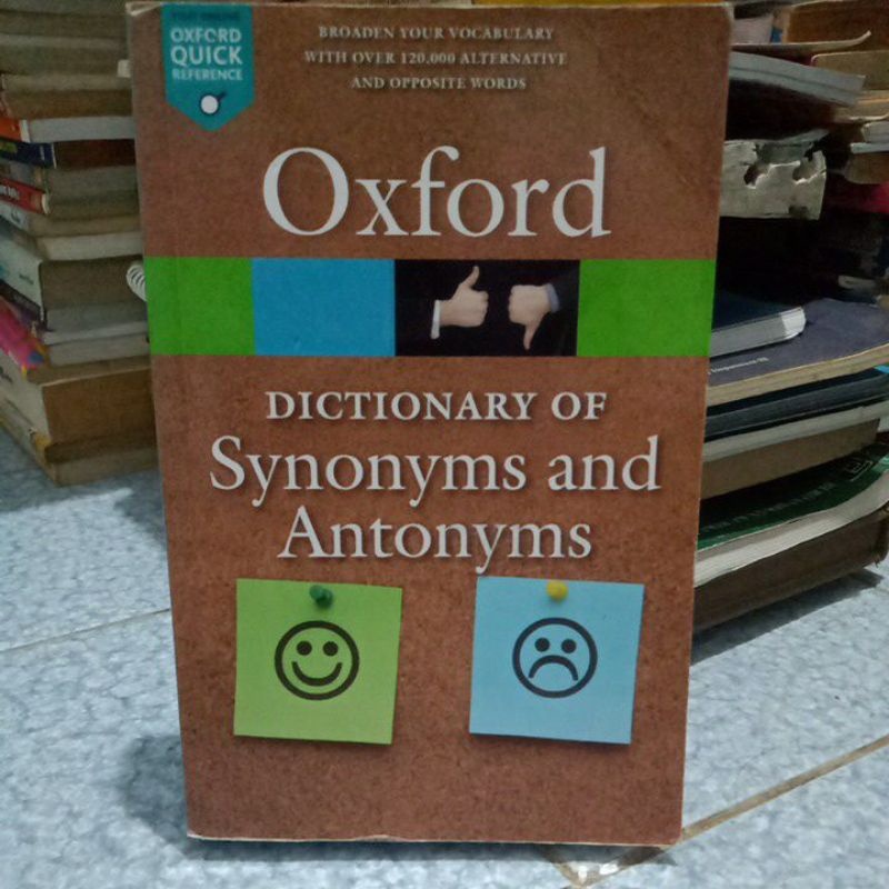 Jual Oxford Synonyms and Antonyms Shopee Indonesia