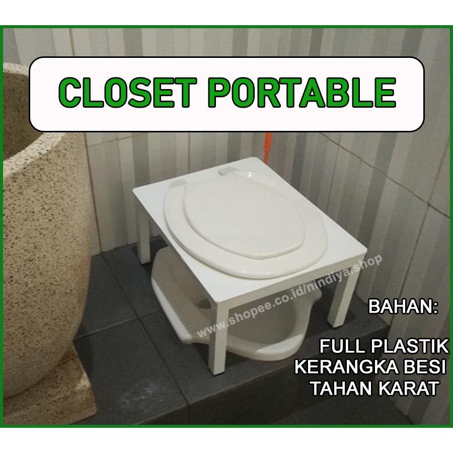 Kursi Wc Duduk Ibu Hamil Closet Portable Lansia Closet Duduk Portable