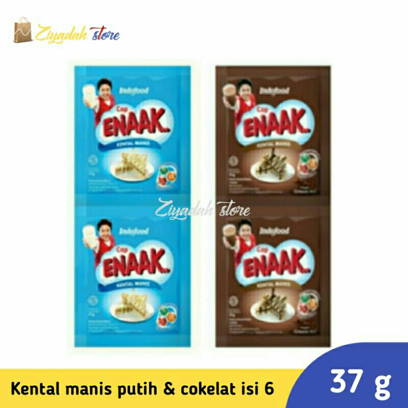 Jual susu enak 1 renteng (6 sachet) | Shopee Indonesia