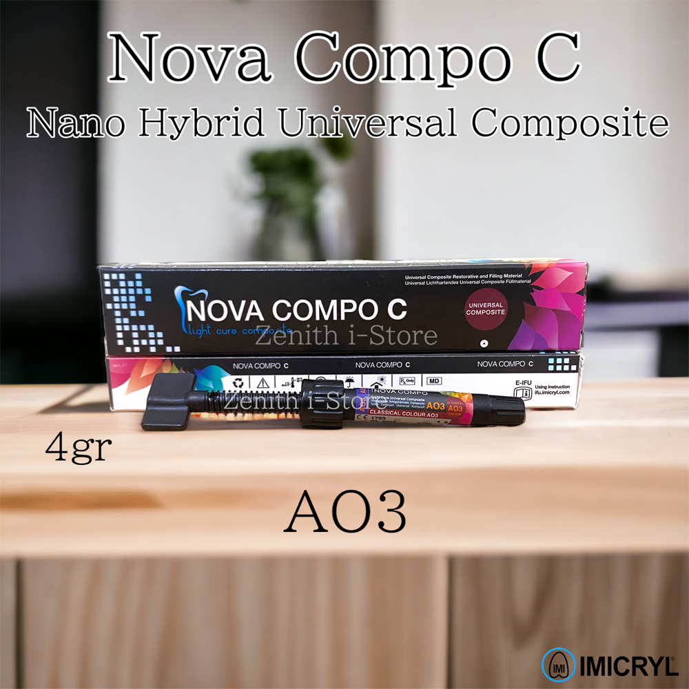 Jual Nova Compo C Imicryl Composite Nano Hybrid Universal Anterior ...