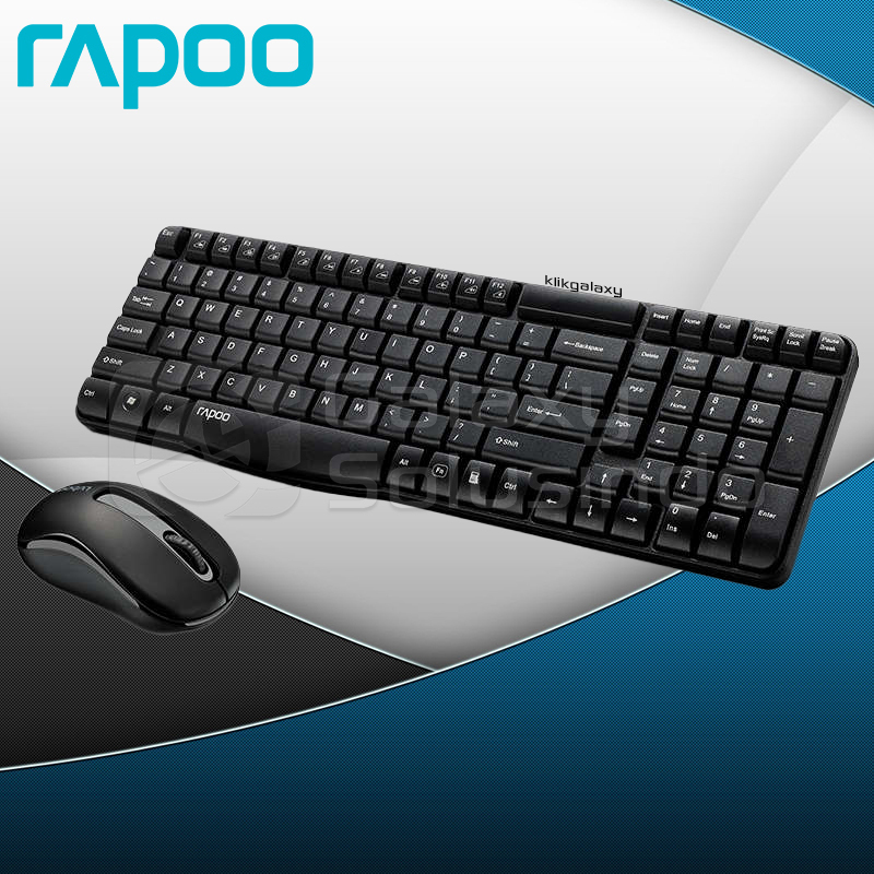 Jual RAPOO X1800S Keyboard Mouse Wireless Combo Shopee Indonesia