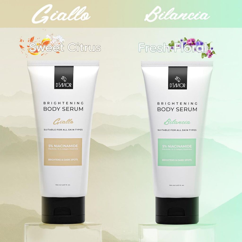 Jual Dsavior Brightening UKURAN MINI Body Serum Original Lotion ...