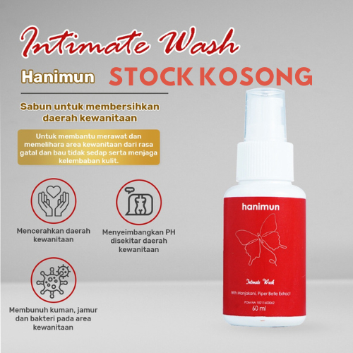 perawatan miss v wanita muda dengan produk kebersihan alami