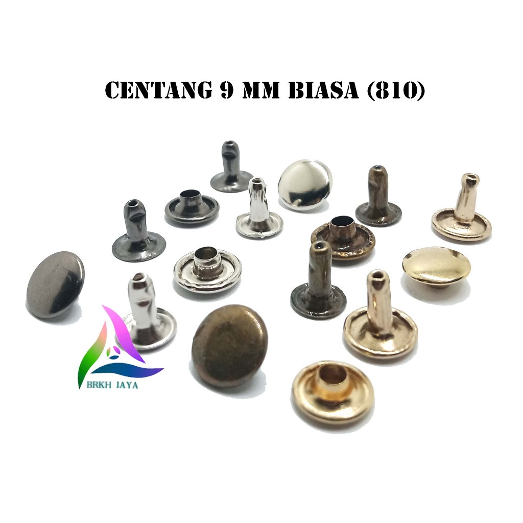 Jual Paku Centang Diameter 9 mm / Paku Keling Rivet Datar (810) /100 ...