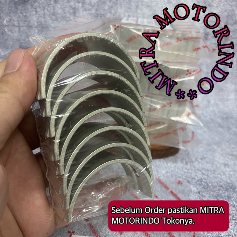 Jual Metal Jalan/Con Rod Bearing Mitsubishi Triton 2.8cc/4M40 0.50 ...