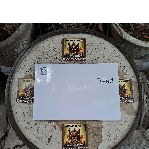 Jual manual book buku pedoman pemilik honda freed ORIGINAL buku panduan