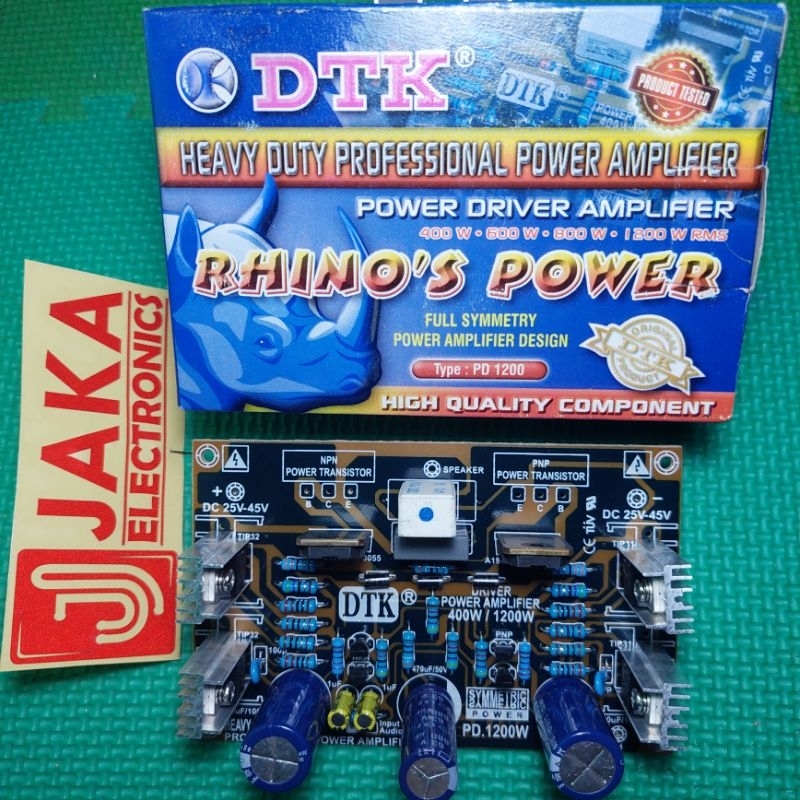 Jual Kit Driver Power 3 Tingkat Amplifier Rhinos Original DTK PD 1200 M