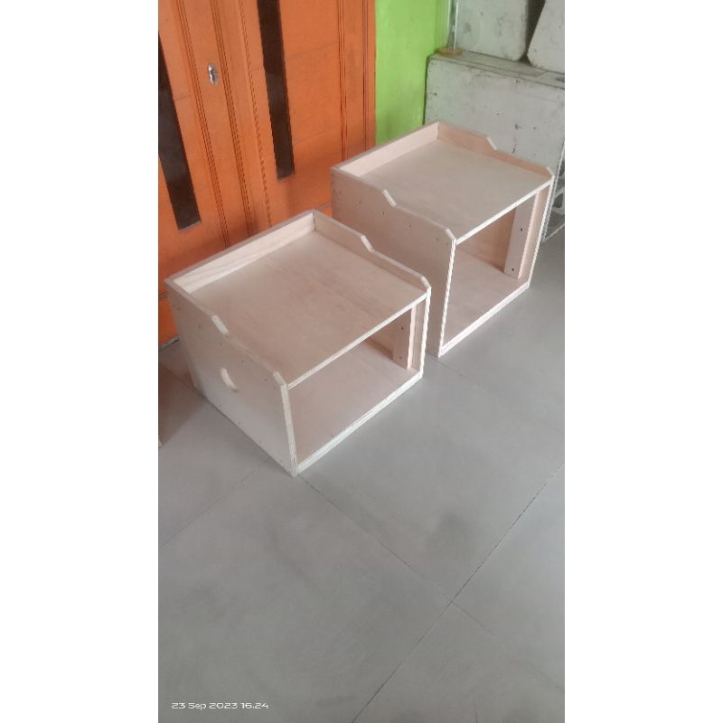 Jual rak power mixer 5U - 13U + roda, triplek 18mm , potongan bahan ...