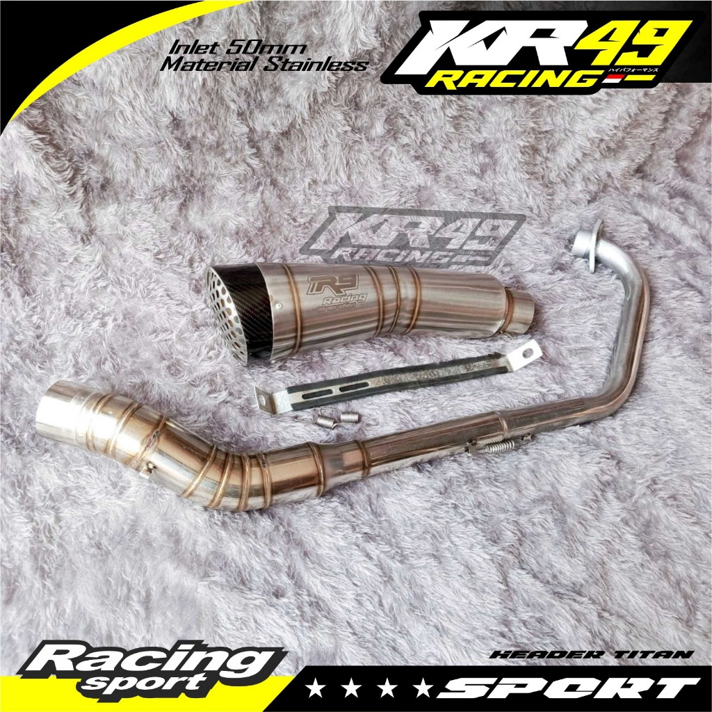 Jual KNALPOT RACING R9 H2 TITAN PNP VIXION R15 V2 V3 V4 SATRIA FU CB150 ...