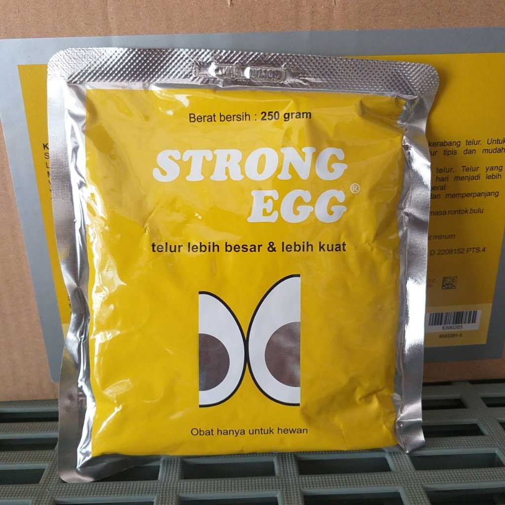 Jual Strong Egg 250 gr Telur lebih besar dan kuat | Shopee Indonesia