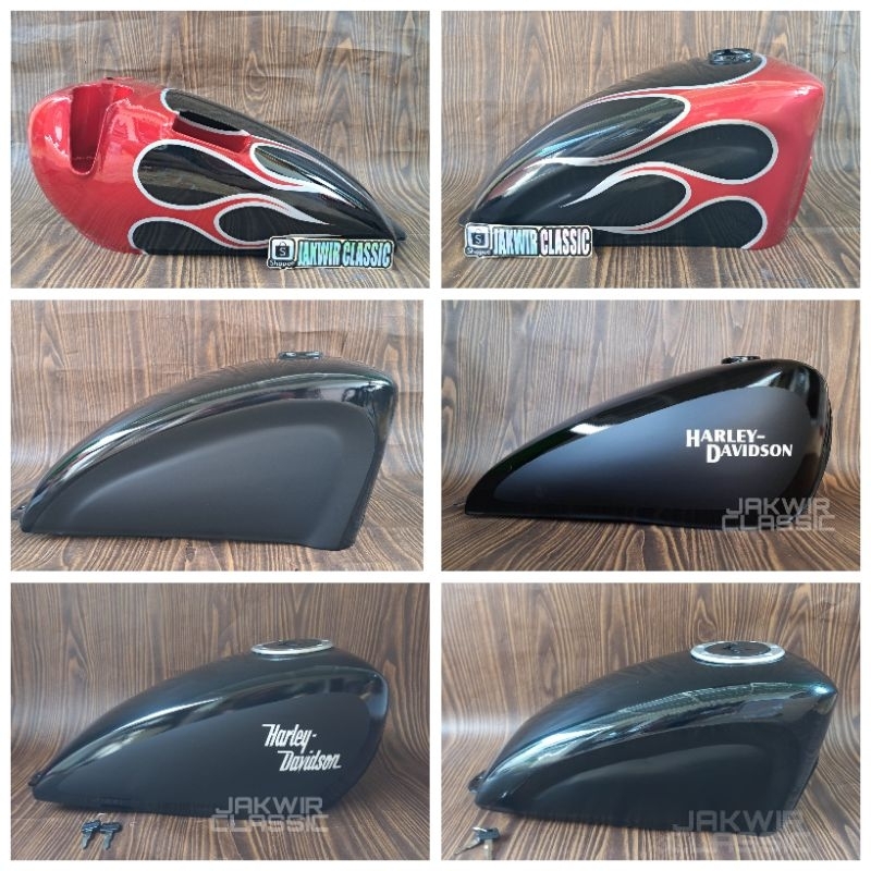Jual Tangki bobber Tangki sporter bober choper harley custom japstyle ...