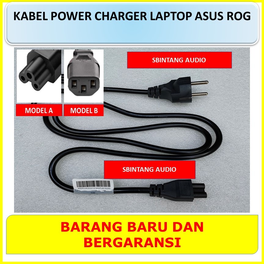 Jual Kabel Power Adaptor Laptop Asus ROG Original | Shopee Indonesia