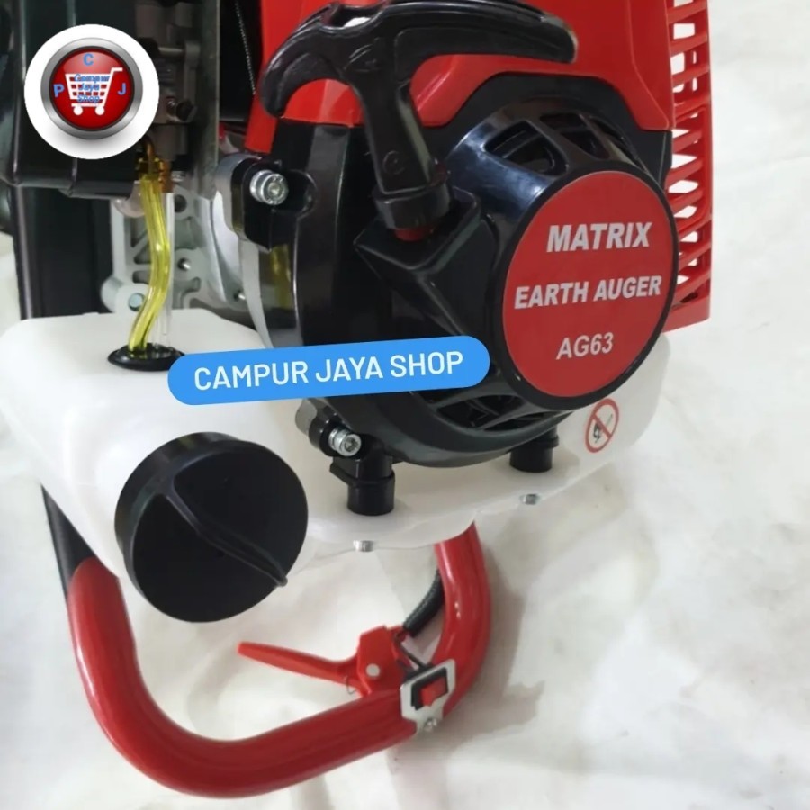 Jual Mesin Bor Tanah Matrix AG 63 Earth Auger Dapat 3 Mata Bor | Shopee ...