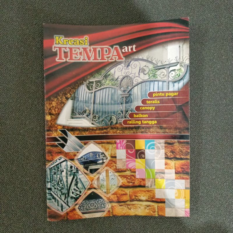 Jual Buku Katalog Album Pagar Tralis Besi Tempa Buku besar Kreasi