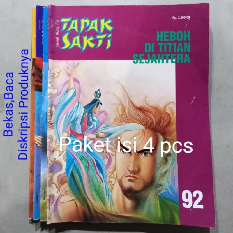 Jual Komik Cergam Serial Kungfu Tapak Sakti Jilid Nomor 92 93 94 95 Paket 4 Pcs Shopee Indonesia 3669