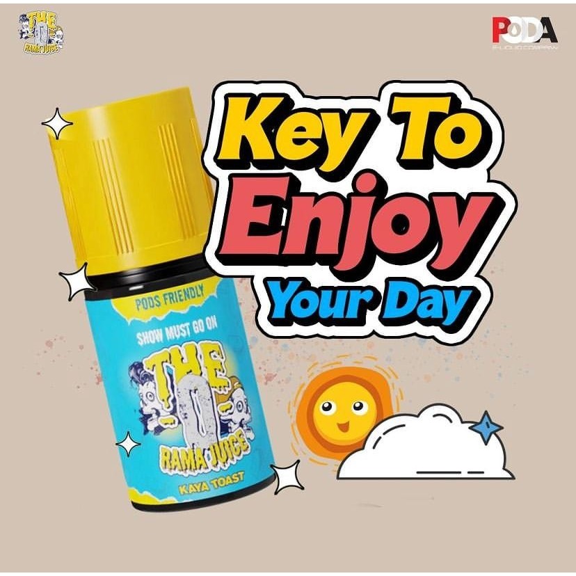 Jual The O Rama V1 Kaya Toast Pods Friendly 15MG 30ML / The Orama V1 ...