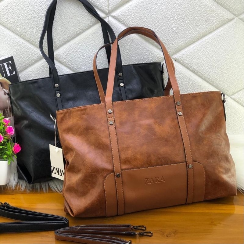 Zara Basic Tas Zara Tote Bag Tas Zara Basic Totebag Zara Totebag