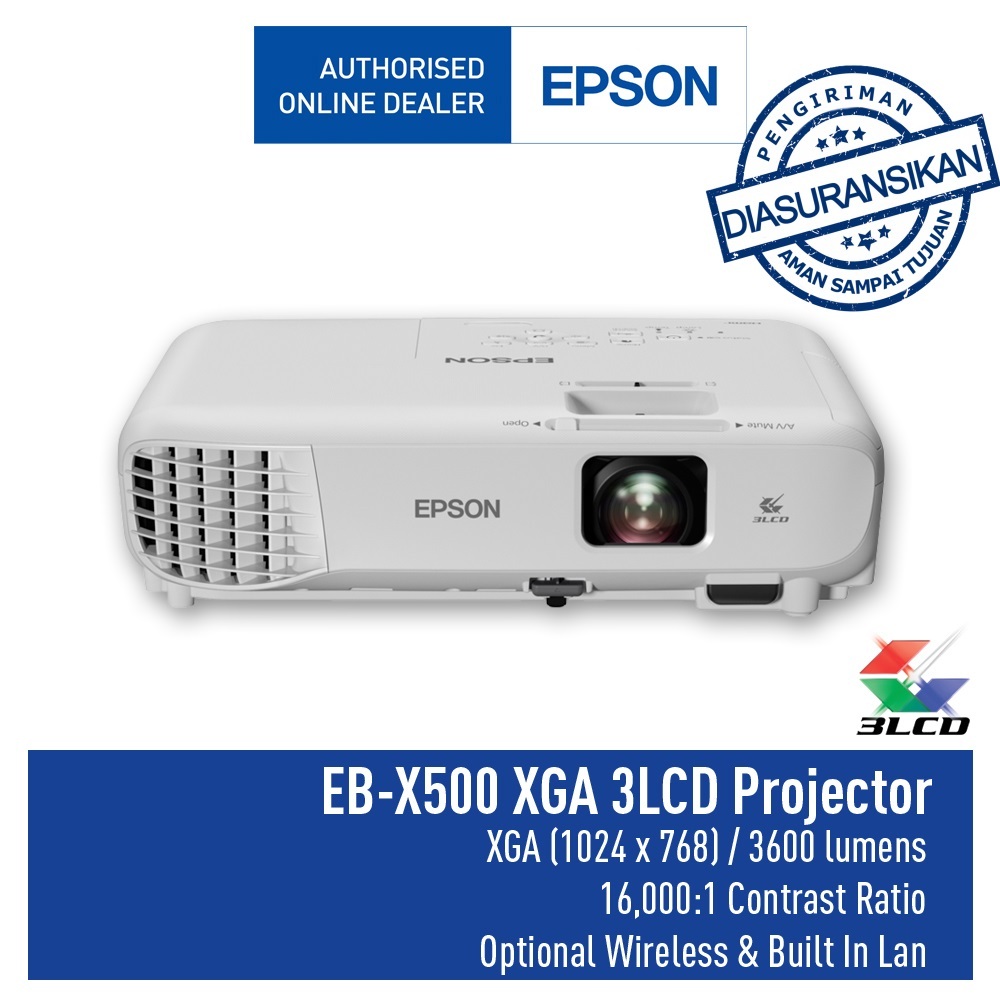 Jual Epson EB-X500 XGA 3LCD Projector | Shopee Indonesia