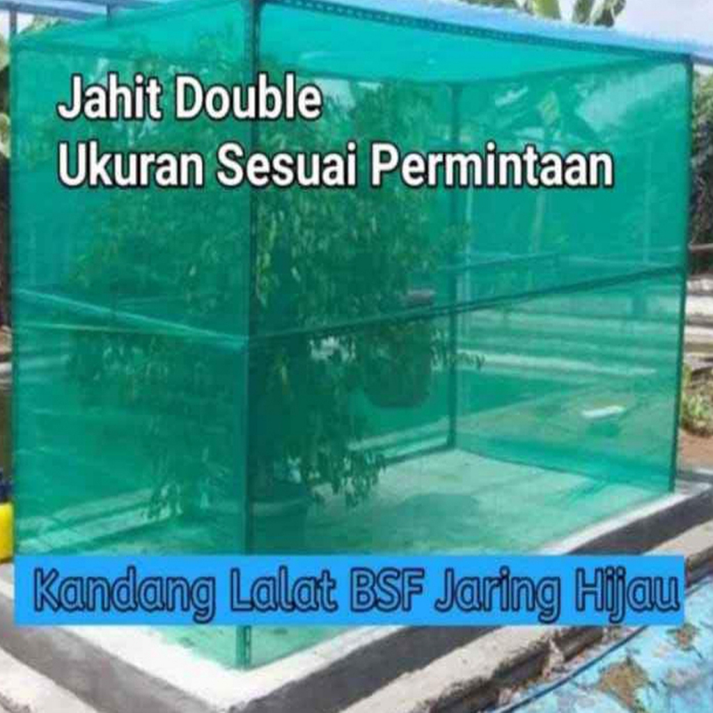 Jual Kandang Jaring Lalat BSF Ukuran P X L X T Meter Shopee Indonesia