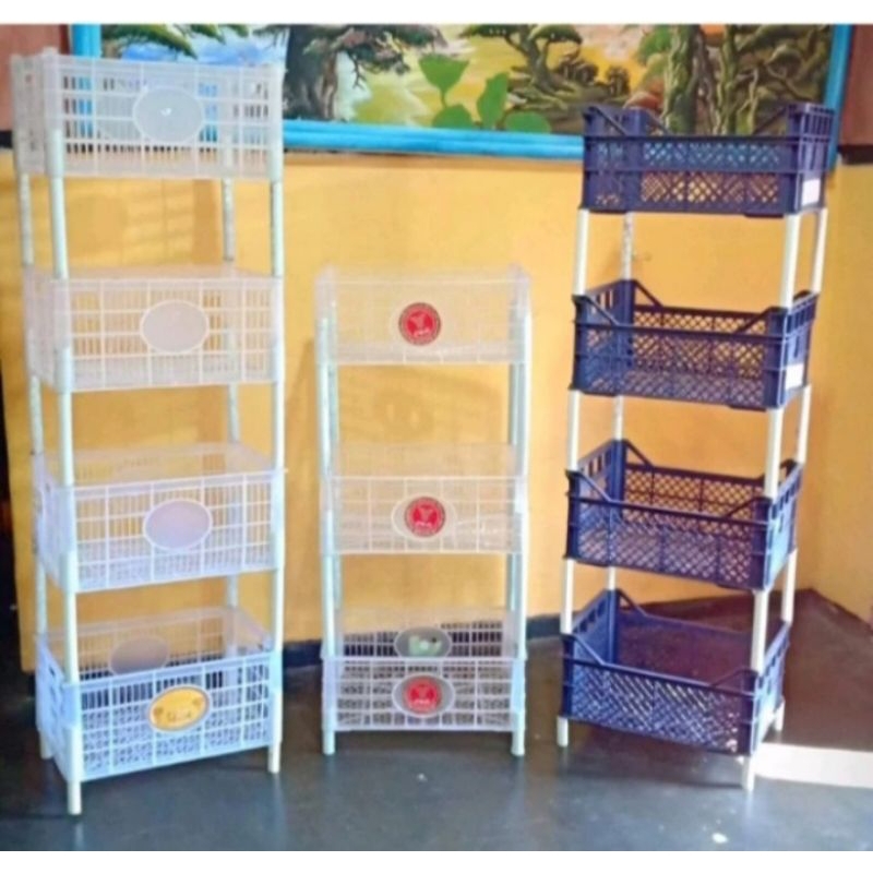 Jual KERANJANG WARUNG SUSUN RAK CIKI WARUNG ROTI | Shopee Indonesia