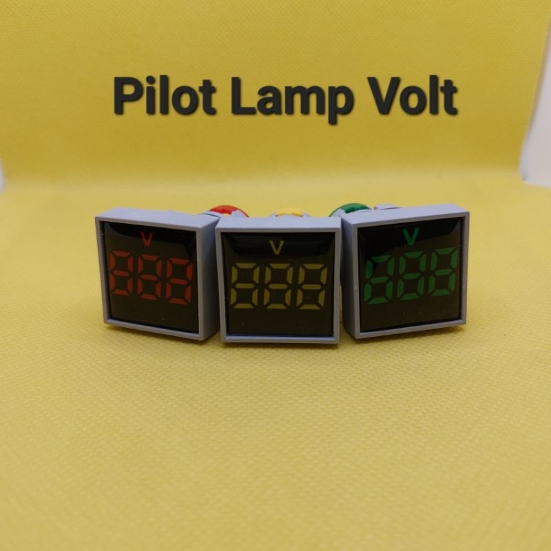 Jual Pilot Lamp Volt / Pilot Volt Kotak / Fort Pilot Volt | Shopee ...