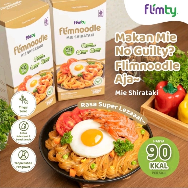 Jual Flimnoodle Mie Shirataki Bumbu Mie Instan Sehat Flimty Cocok