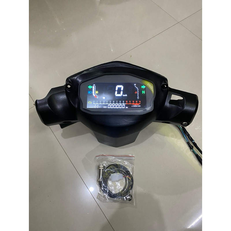 Jual SPEEDOMETER SPEEDO DIGITAL NOUVO Z PNP | Shopee Indonesia