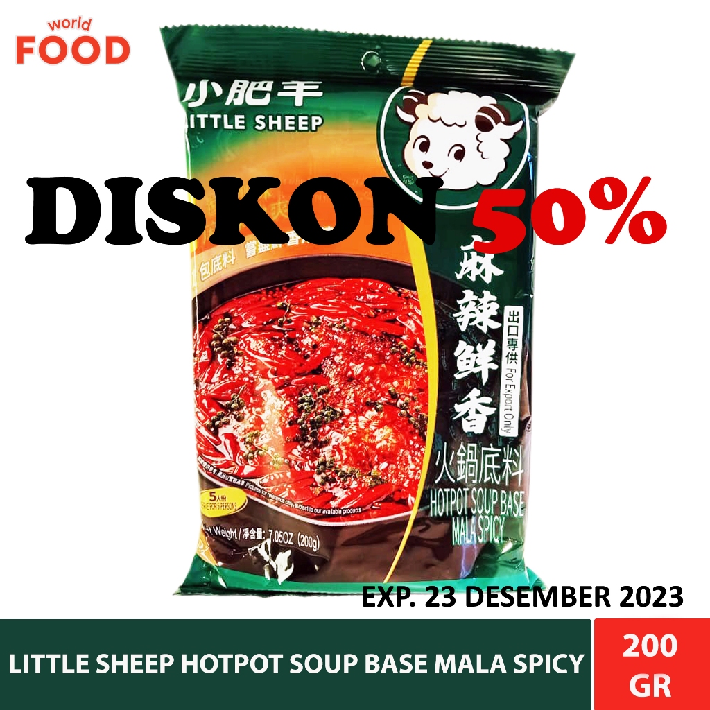 Jual Little Sheep Hotpot Soup Base Mala Spicy Promodiskon Shopee Indonesia