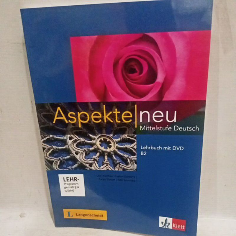Jual buku aspekte neu mittelstufe Deutsch lehrbuch MIT DVD b2 | Shopee ...