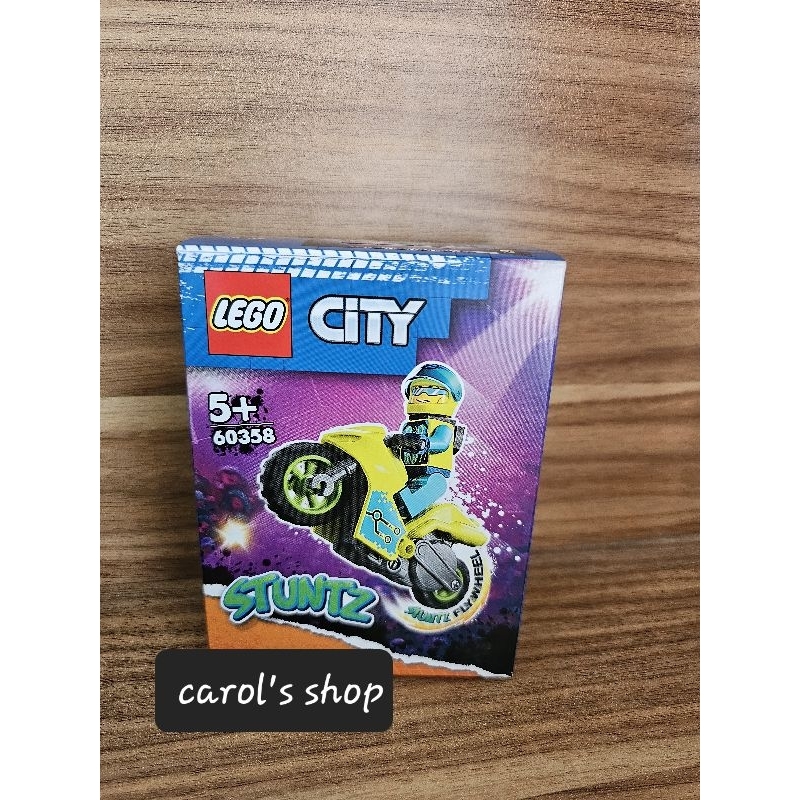 Jual Lego City 60358 Cyber Stunt Bike Building Toys Set (13pcs) | Shopee Indonesia