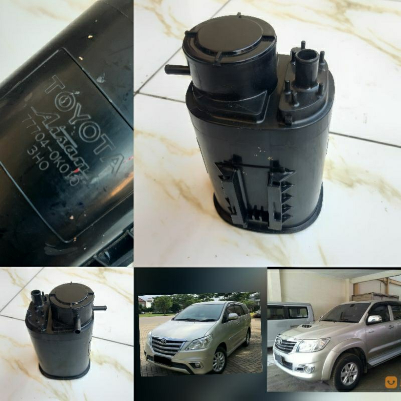 Jual Charcoal canister canester filter mobil innova/ Hilux 777040K010 Shopee Indonesia