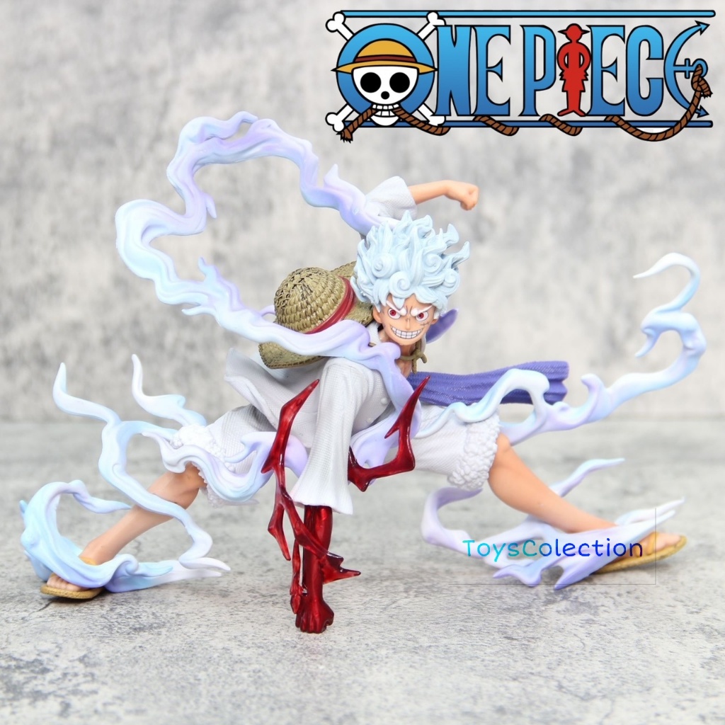 Jual ACTION FIGURE ONE PIECE MONKEY D LUFFY GEAR 5 SUN GOD HAND ...