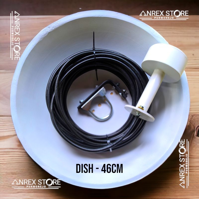 Jual ANREX STORE Antenna Kathrein Wajan Bolic 4G LTE Dish 46cm / Antena