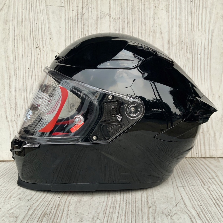 Jual Helm Kyt Striker Full Face Hitam Doff Hitam Glossy Helm Kyt