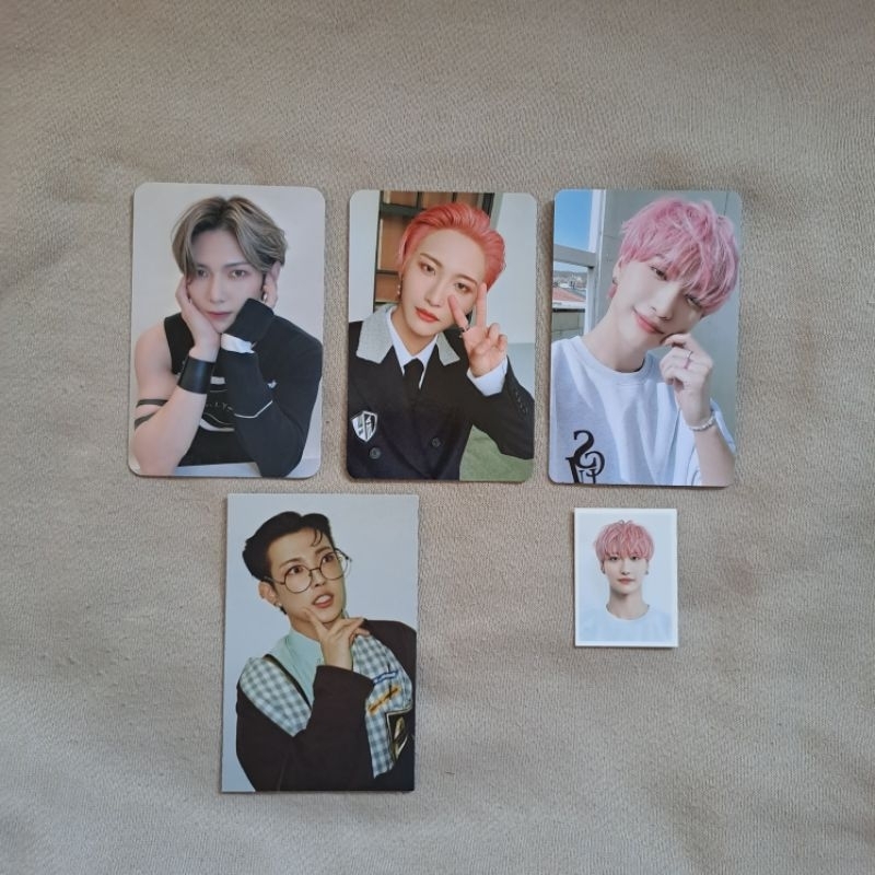 Photocard ATEEZ Seonghwa – Fever – Oreilles De Chat – K-pop – Neuf – Corée