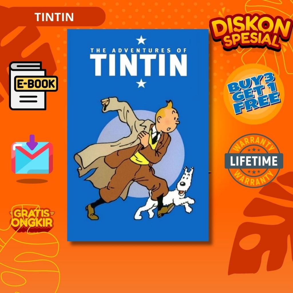 Jual Komik Tin Tin Tintin Bahasa Indonesia Volume 1 S D 25 End