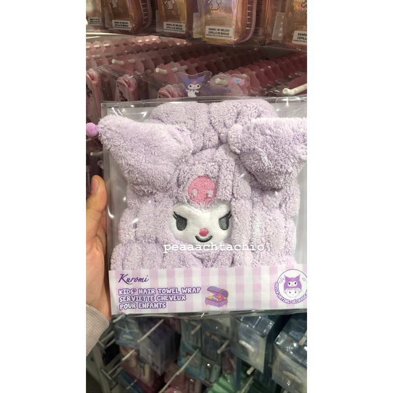 Jual MINISO X SANRIO characters kids hair towel mini size Shopee