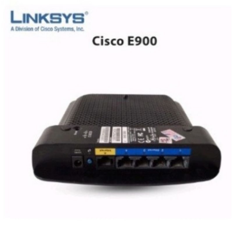 Jual Cisco*Linksys E900 N300 Wireless Router 300Mbps modem AP WAN PPPoE ...