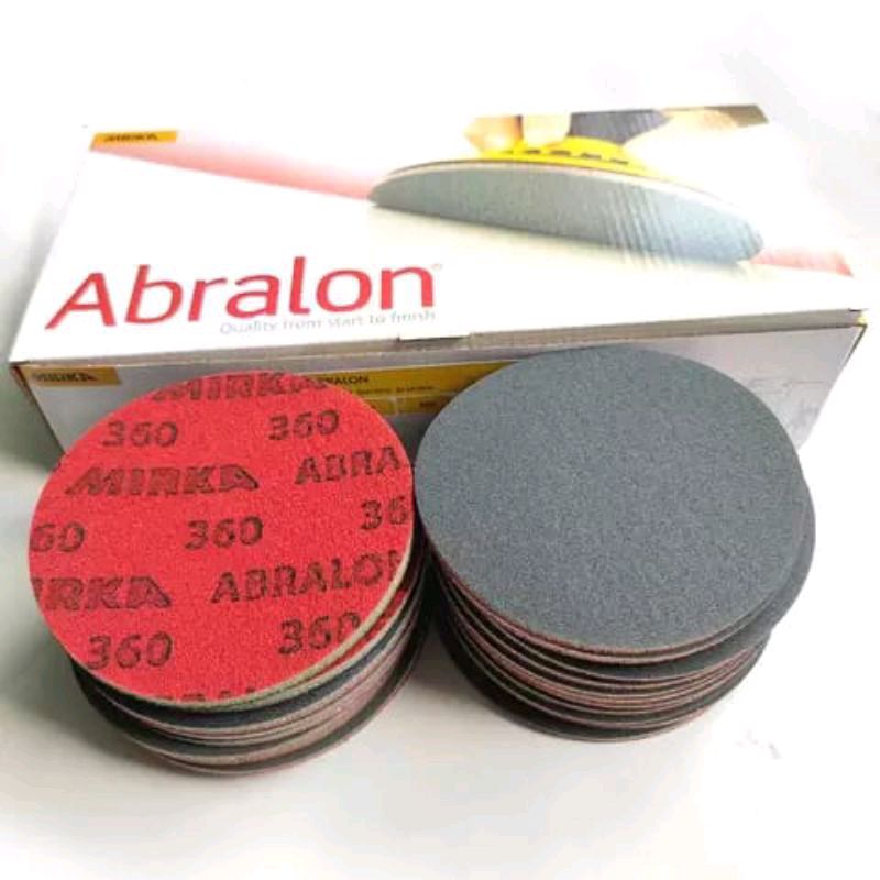 Mirka Abralon 6" Sanding Pads – 6-Pack, Choose Your Grits (1500 & 5000 Now Available)