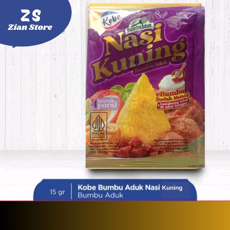 Jual Bumbu Nasi Kuning Kobe Gr Shopee Indonesia