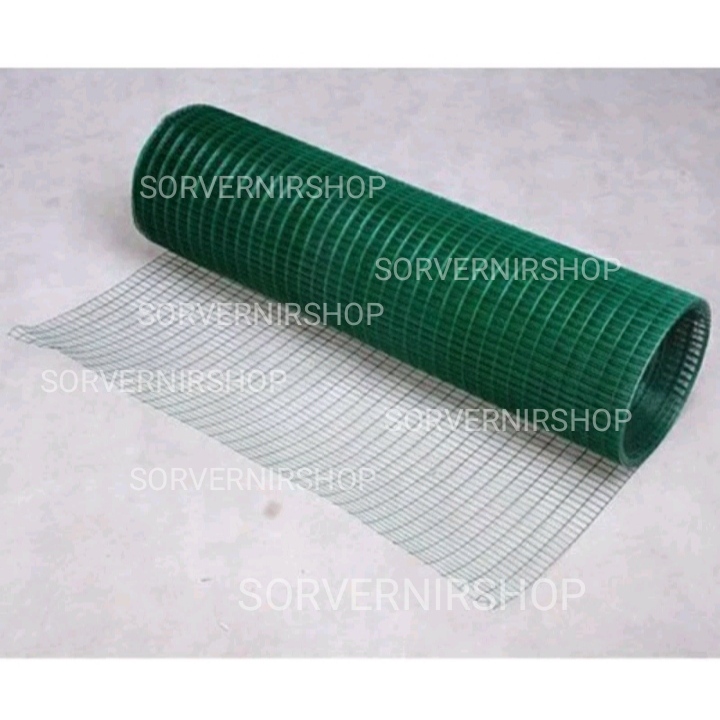 Jual Kawat Ram Loket Pvc Hijau Untuk Kandang Shopee Indonesia