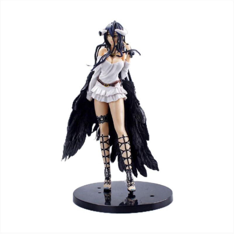 Xinchangda Albedo Figure, Albedo Anime Figure Statue Costume Da Bagno Anime Action Figurine Ornamenti Collezionismo Regali di Compleanno per i Fan 10 CM