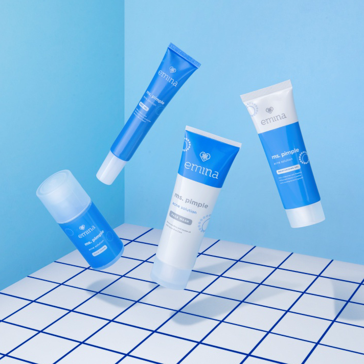 Jual MURAH_MERIAH EMINA Ms.Pimple Acne Solution Moisturizing Gel 20ml