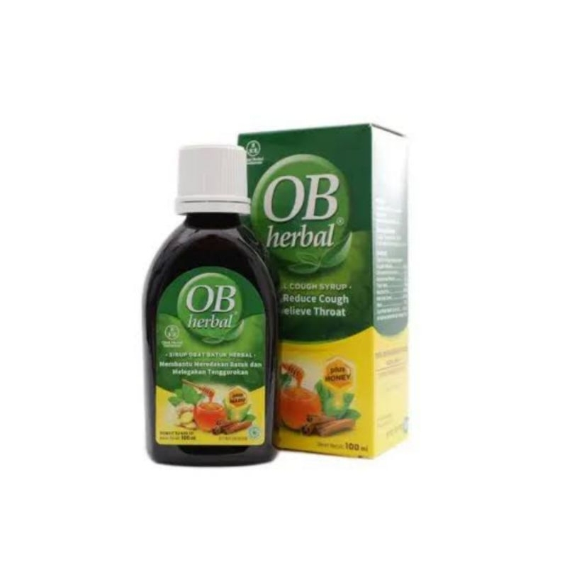 Jual OB HERBAL PLUS MADU - 100ml | Shopee Indonesia