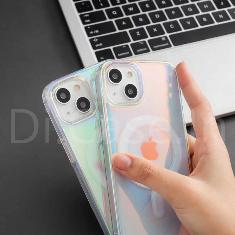 Jual Magsafe Hologram Wireless Charging Case iPhone X XS XR MAX 11 12
