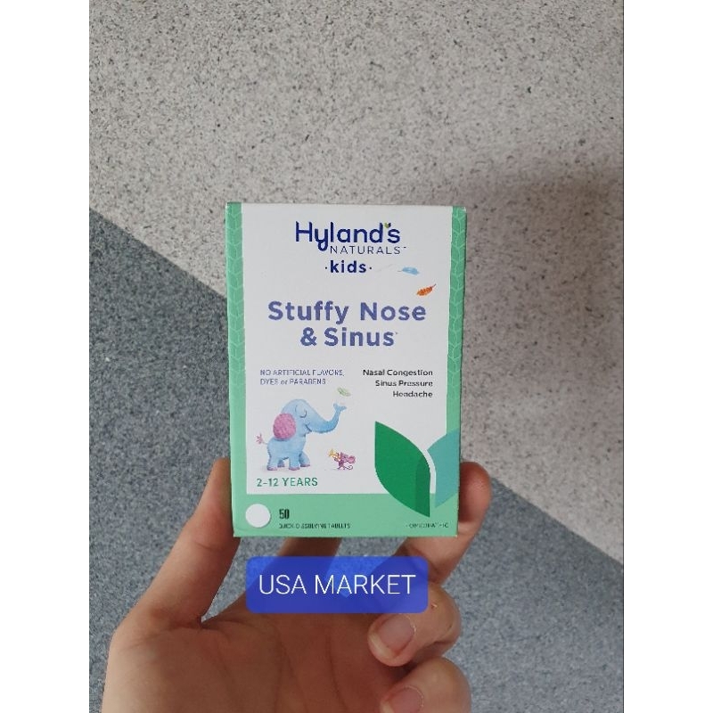 Jual Hyland's Hylands Naturals Kids Stuffy Nose and Sinus 212 years 50