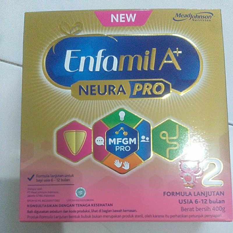 Jual Enfamil Neurapro Mfgm A2 cc400 gr.safety pack.gojek,ed AGT 2025